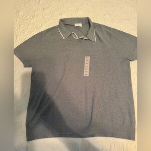 Men's Gray Polo Shirt